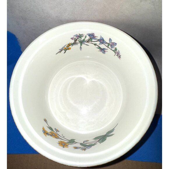 2 Vintage Woodwill Fine Floral Bakeware Bowls - Picture 8 of 14